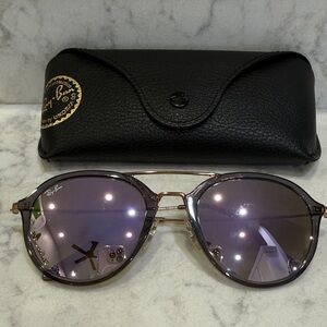 Ray-Ban Metallic Purple Sunglasses